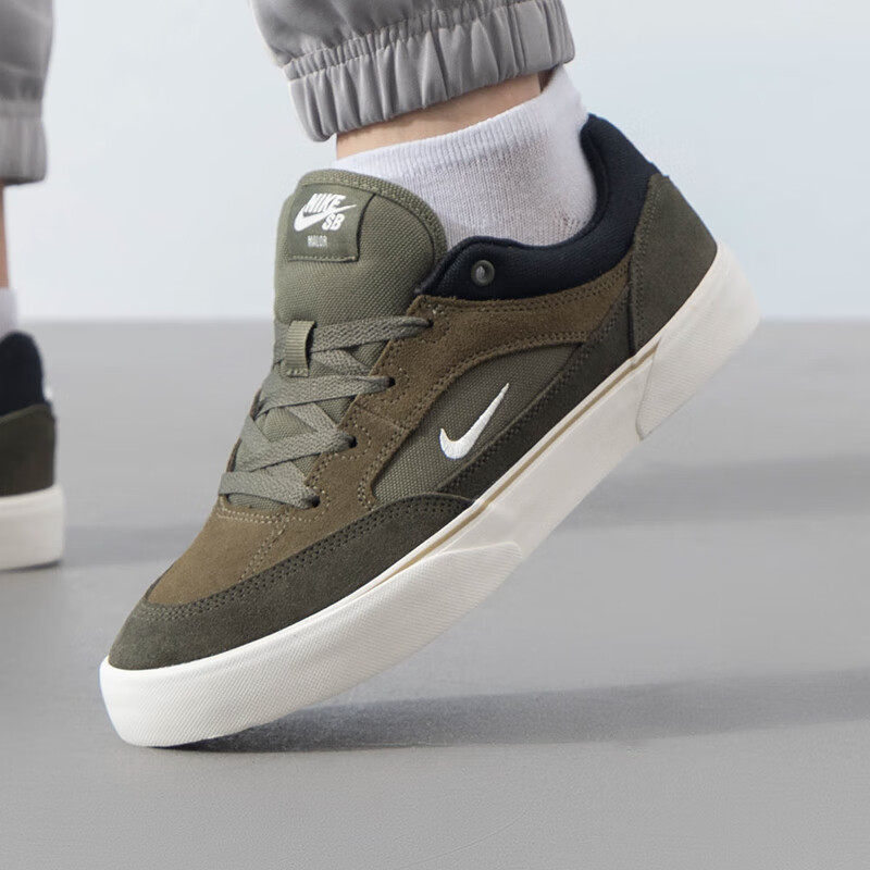Nike耐克SB系列滑板鞋夏季新款复古运动鞋翻毛皮男鞋轻便休闲鞋子
