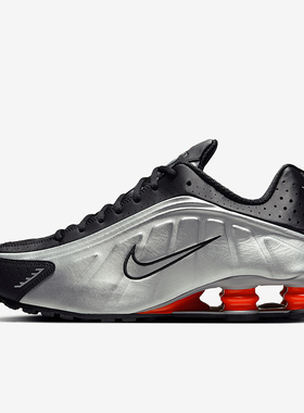 Nike/耐克正品Shox R4男士跑步训练缓震气柱系带运动鞋HQ1988-002