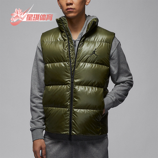 时尚 Nike 耐克正品 JORDAN男士 222 户外保暖羽绒马甲FV7274