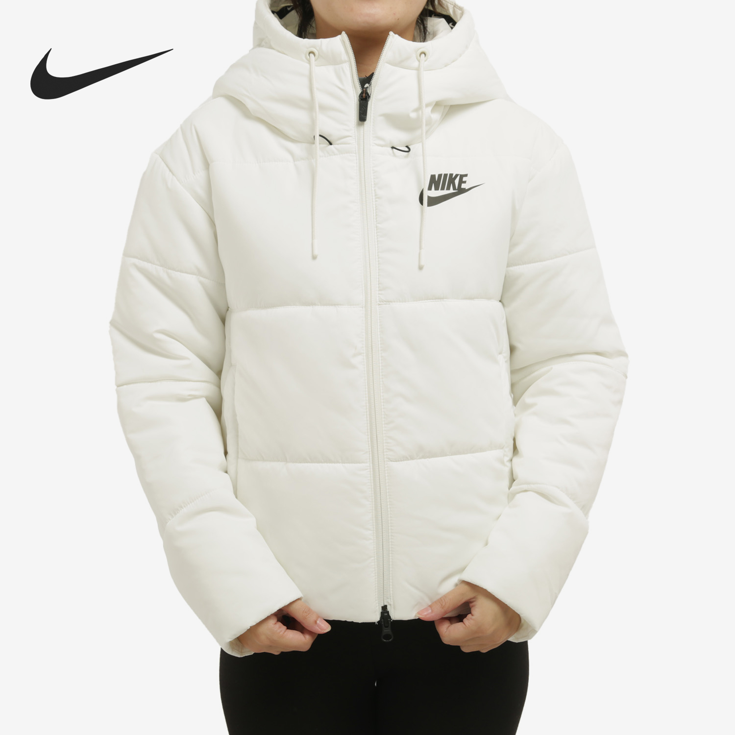 nike耐克女子短款cj7579运动棉衣