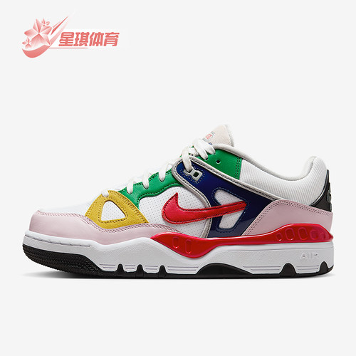 Nike/耐克正品Air Force 3男士休闲运动耐磨拼接板鞋FQ7012-100