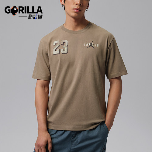 Nike/耐克男士美式复古宽松百搭亲肤透气休闲短袖 T 恤IF3128-040