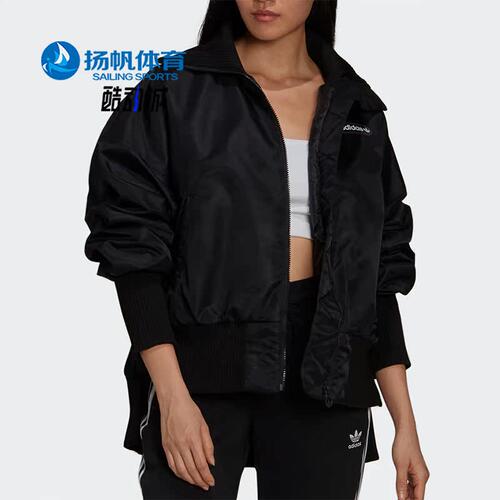阿迪达斯女子宽松运动棉服