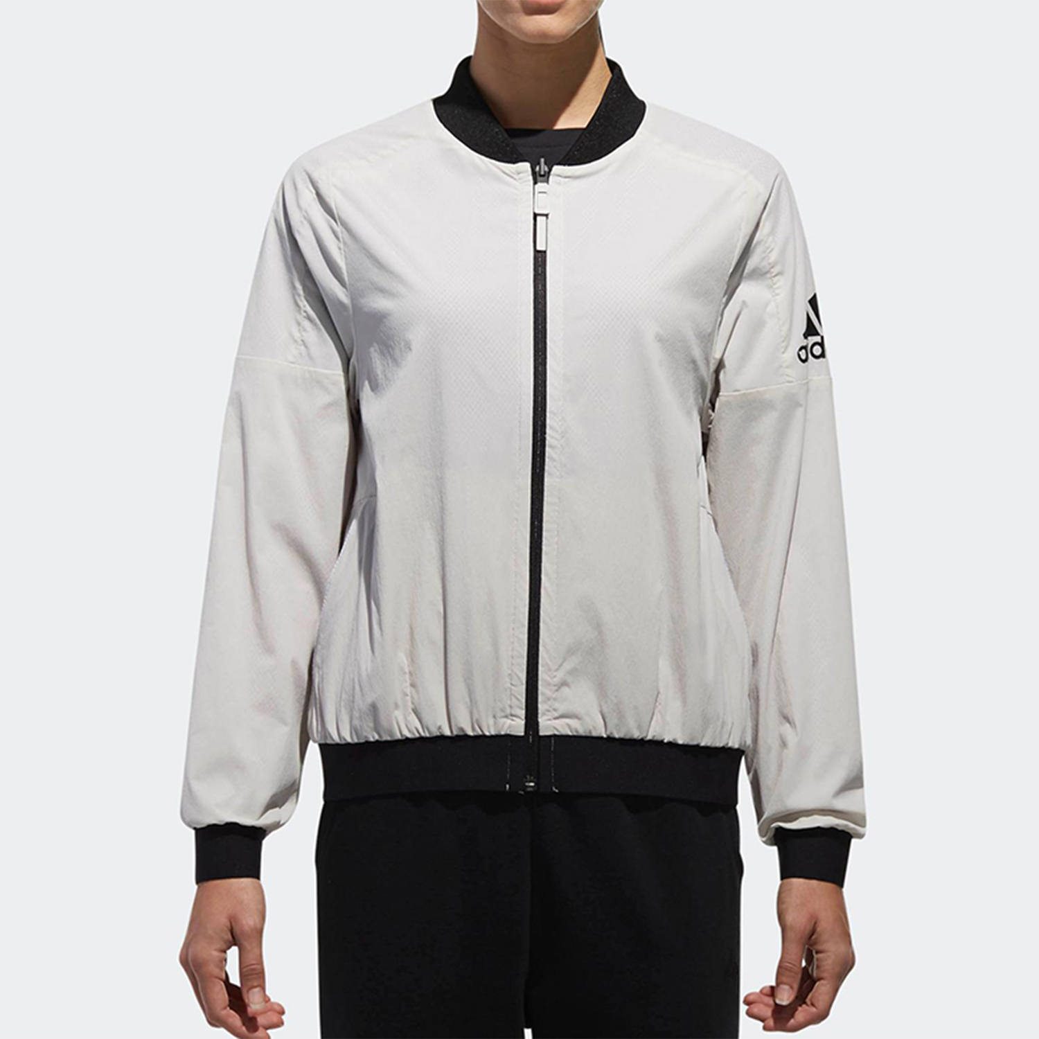 Adidas/阿迪达斯正品 新款女子立领运动休闲外套夹克 CV5478