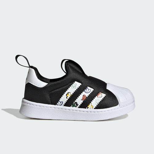 Adidas/阿迪达斯正品三叶草婴童印花轻便运动休闲鞋JS0685
