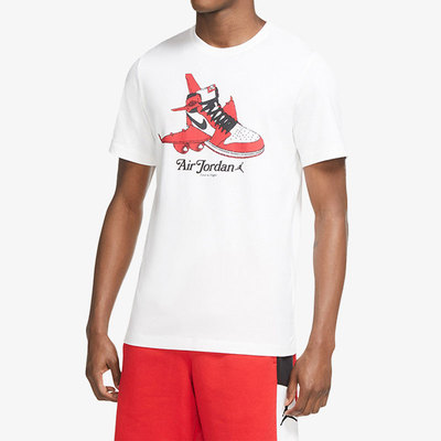 Nike/耐克正品JORDAN  新款男子篮球训练运动短袖T恤DN1443-100