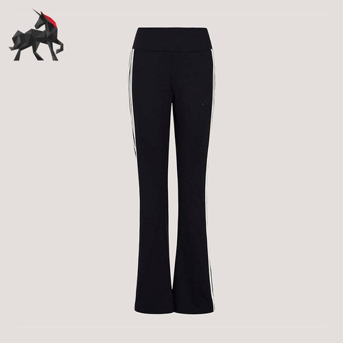 Adidas/阿迪达斯正品FLARED LEG PANT女士运动修身喇叭长裤KX2749