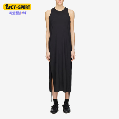 Adidas/阿迪达斯正品Y-3女士时尚透气轻盈无袖连衣裙KD1482