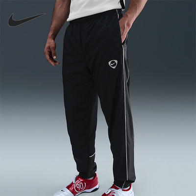 Nike/耐克正品2025冬季款男士耐穿束脚梭织足球长裤HV3583-010