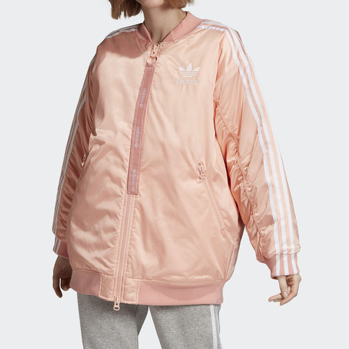 阿迪达斯女子立领运动棉服