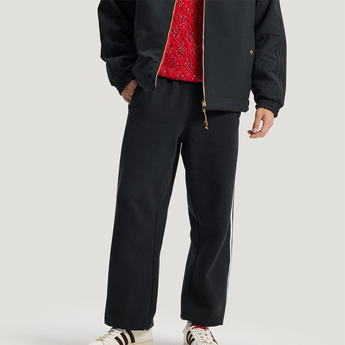 Adidas/阿迪达斯正品三叶草男士透气新年款双面针织长裤KT0652