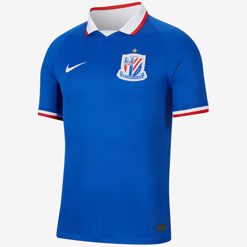 Nike/耐克正品上海申花主客场球员版运动短袖T恤 CI7669 CI7670