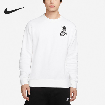 Nike/耐克官方正品当季新款男子运动休闲卫衣套头衫DQ4073-100