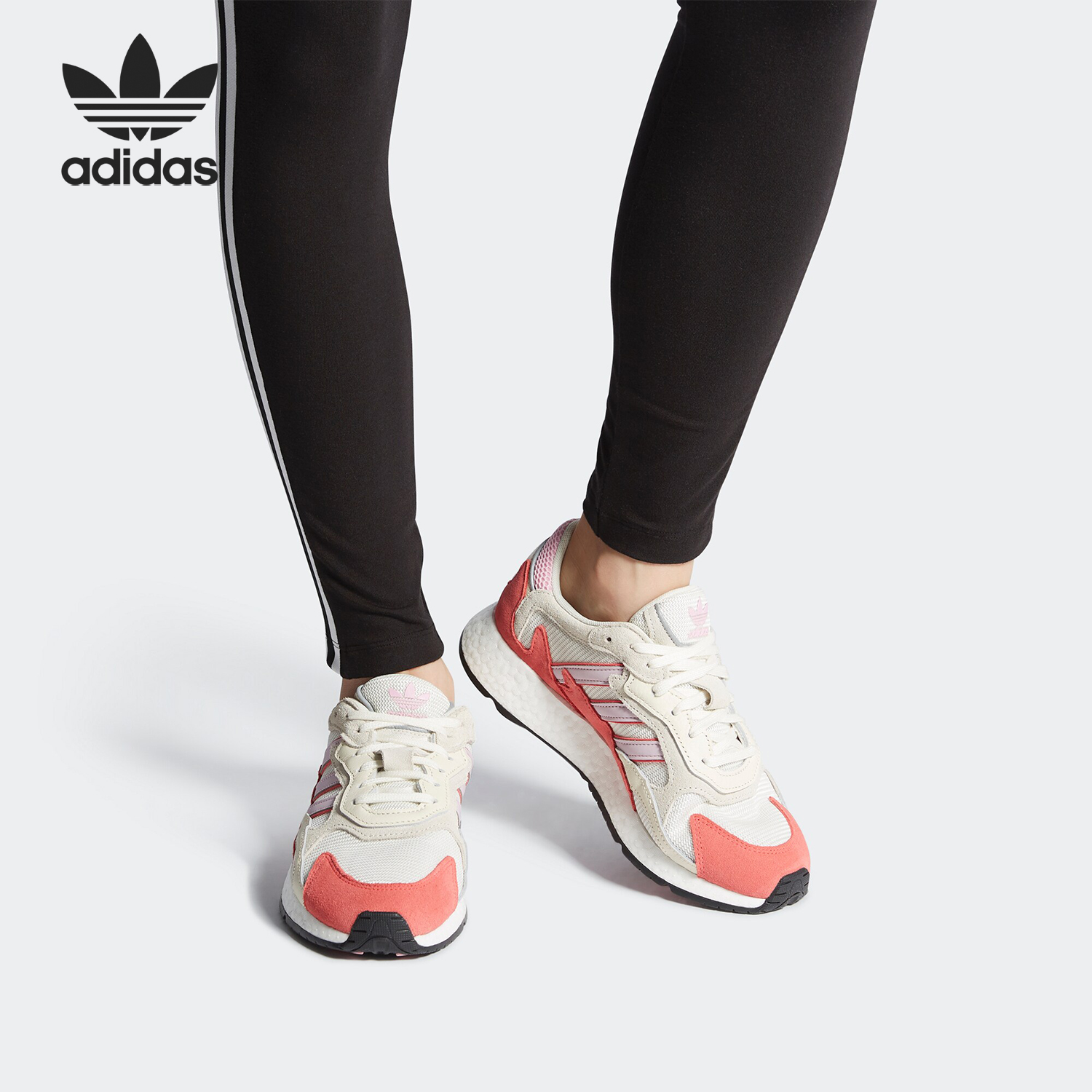 adidas正品夏季女子eh1343老爹鞋