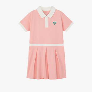 P222G007 儿童运动休闲透气连衣裙 01KG 斯凯奇正品 Skechers