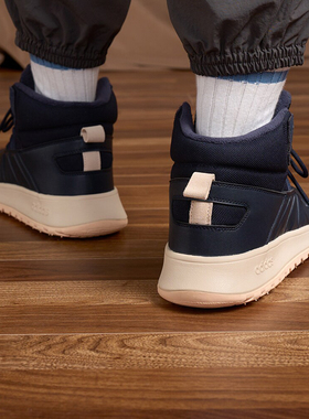 Adidas/阿迪达斯正品新款男女加绒中高帮运动休闲鞋IF1626