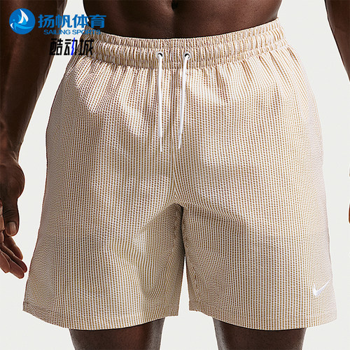 Nike/耐克正品Swim Breaker男士运动含衬裤沙滩短裤IQ7742-241