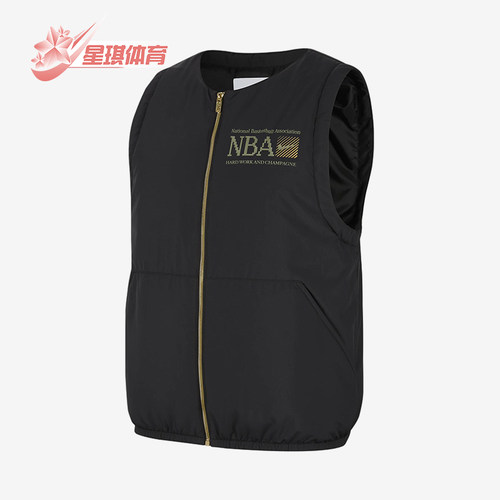 Nike/耐克正品男士运动字母印花图案休闲棉马甲FD8451-010