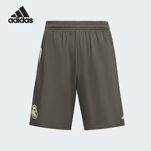 REAL 阿迪达斯正品 JP3992 训练经典 足球运动短裤 SHO男士 Adidas