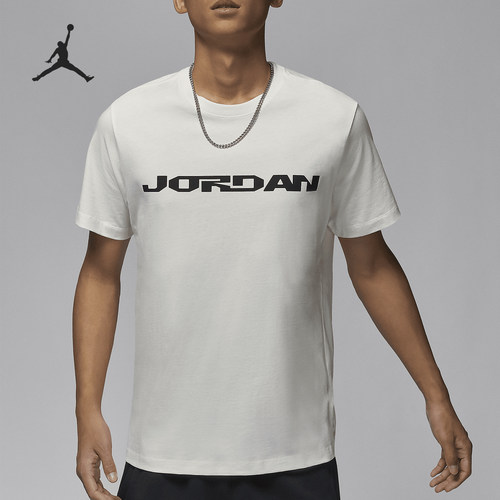 Nike/耐克正品JORDAN男士针织透气简约耐穿短袖FZ1976-133