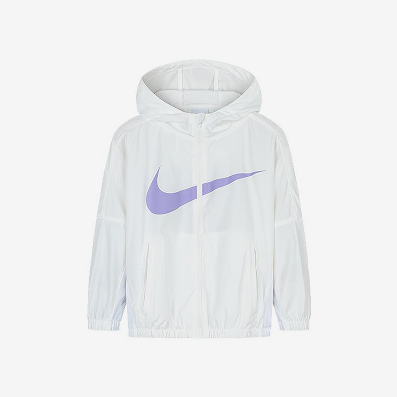 Nike/耐克正品2025新款小童经典梭织连帽夹克外套NY2422070PS-001