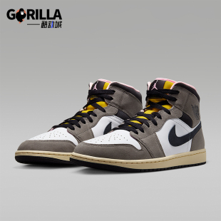 耐克正品 耐磨中帮缓震经典 Nike JORDAN男士 100 轻便运动鞋 HQ2011