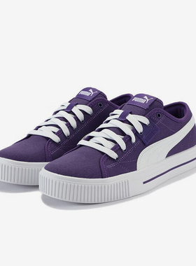 Puma/彪马正品四季款男女透气低帮时尚潮流轻便系带板鞋386393-08