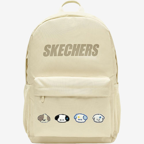 Skechers斯凯奇正品男女电脑插袋拉链夹层双肩背包L324U163-01LUZ