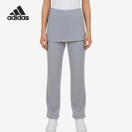 Adidas/阿迪达斯官方正品FOS纯色中腰女简约透气休闲运动裤LC8702
