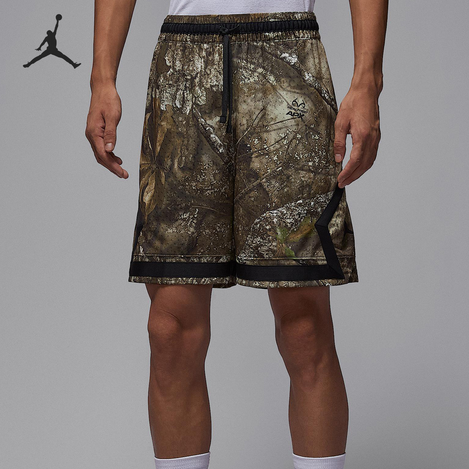 Nike/耐克正品JORDAN男士休闲运动透气时尚网眼短裤HV2737-010