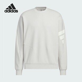 运动休闲宽松圆领套头卫衣KC0157 FOS男士 Adidas 阿迪达斯正品