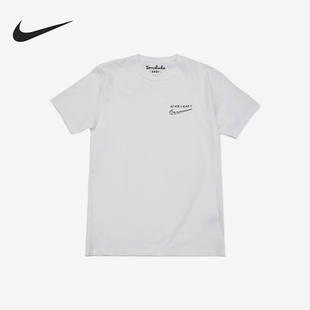 Sachs男女透气简约字母针织短袖 Nike 耐克正品 Tom 100 T恤DM4732
