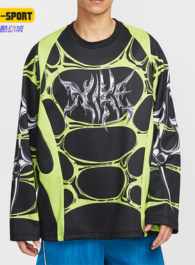 Nike/耐克正品Project F.R.O.G男士印花圆领宽松球衣IF1295-010