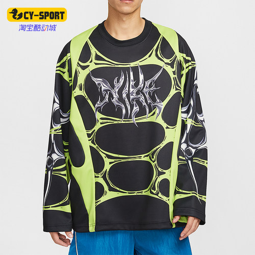 Nike/耐克正品Project F.R.O.G男士印花圆领宽松球衣IF1295-010