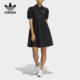 三叶草女子翻领连衣裙 Adidas 新款 当季 HP0104 阿迪达斯正品