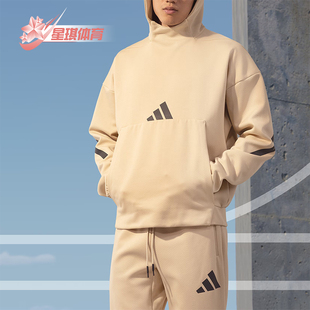 Z.N.E. Adidas 阿迪达斯正品 针织休闲套头保暖卫衣JJ4894 HD男士