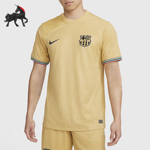 Nike/耐克正品2025男士训练圆领套头透气运动足球短袖DJ7675-715