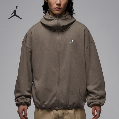 Nike/耐克正品JORDAN男士运动拉链连帽日常透气夹克IF1888-040