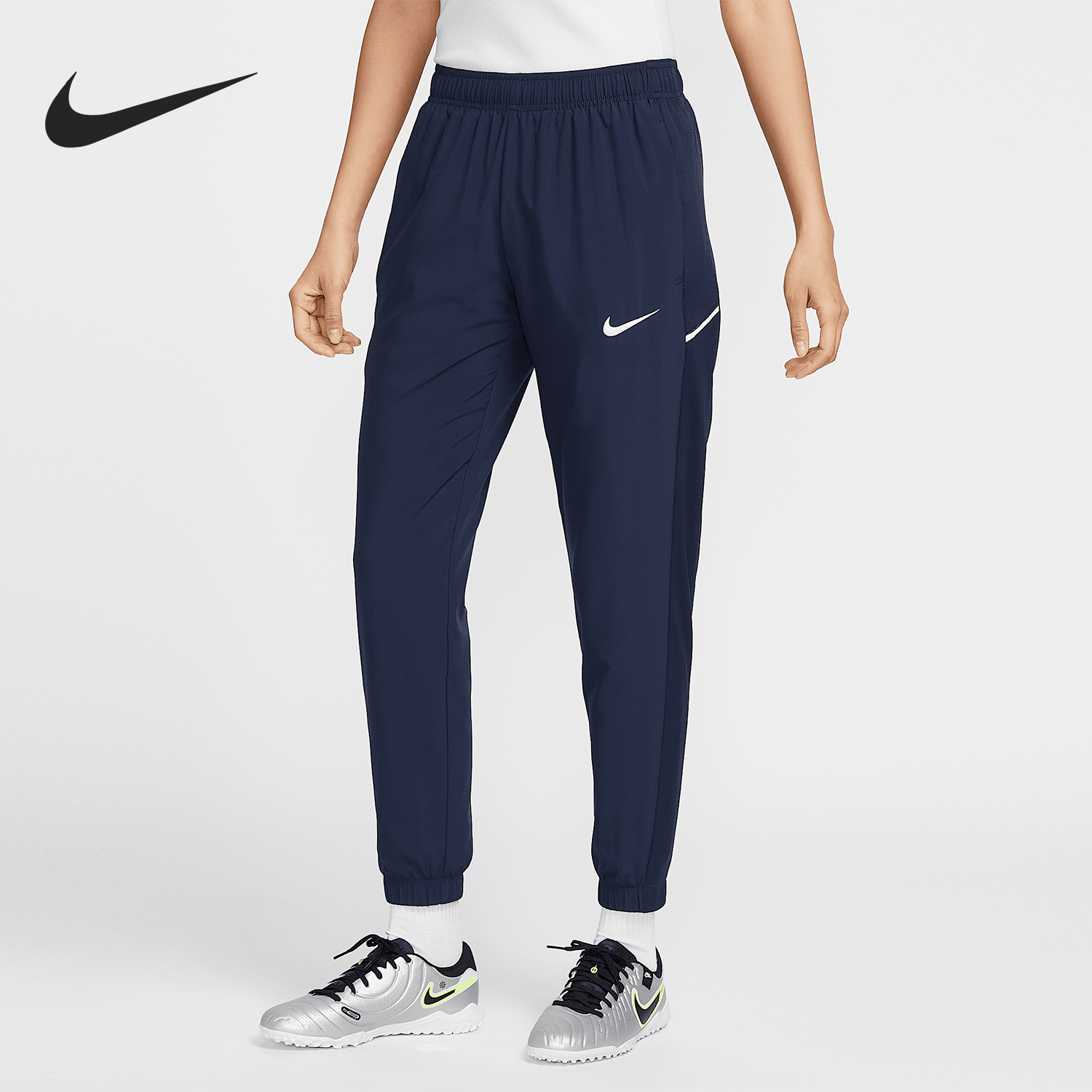 Nike/耐克正品DRI-FIT女士休闲户外梭织锥形运动裤IB8907-410