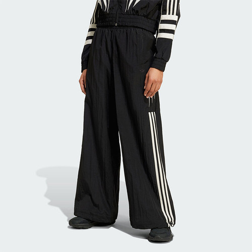 阿迪达斯女士运动透气宽松长裤