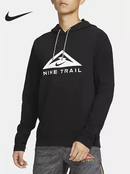 Nike Official Authentic Spring New Men's Running Sports Casual Hooded Sweatshirt Dv9325-010