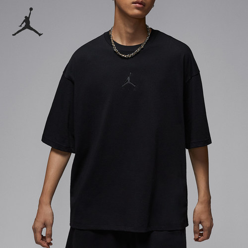 Nike/耐克正品JORDAN男士超宽松休闲日常经典透气短袖IB7346-010