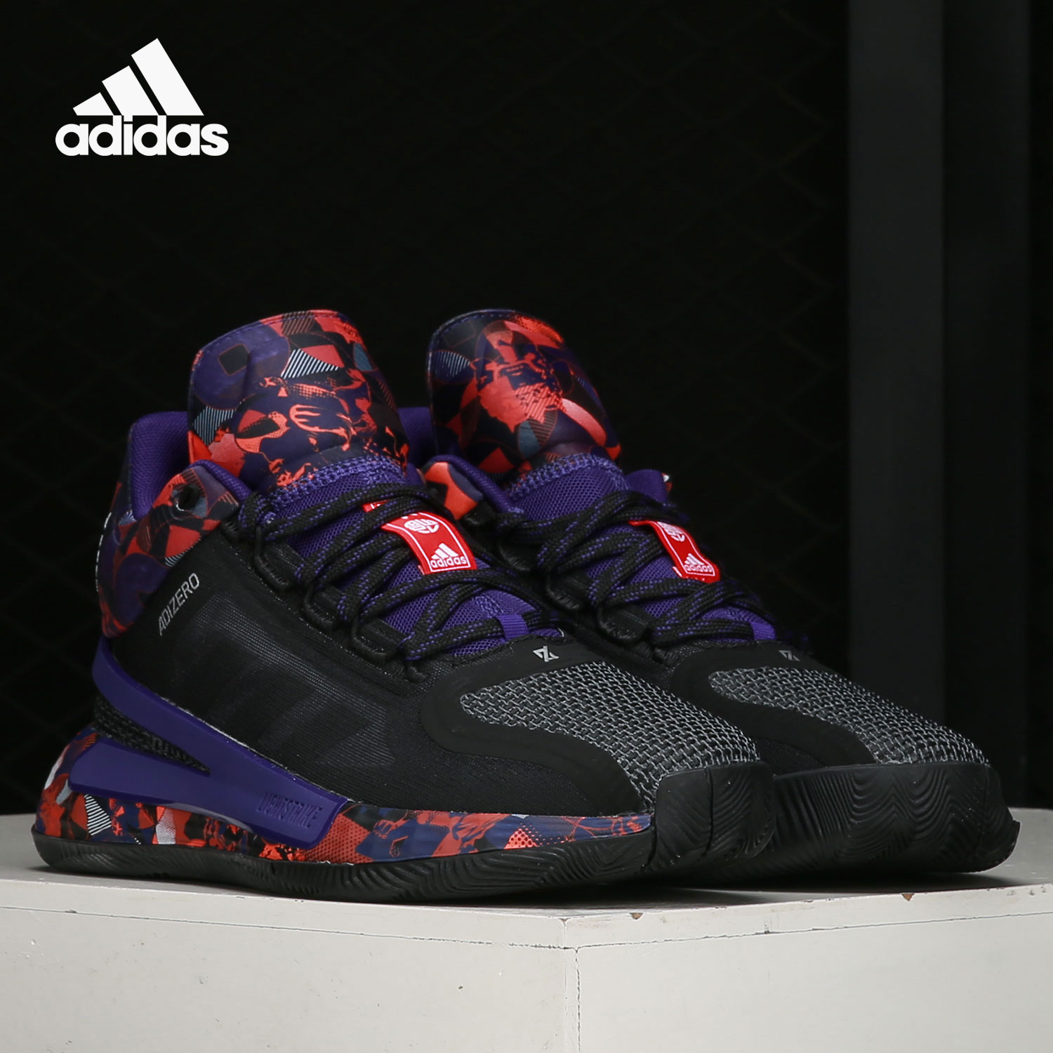 Adidas/阿迪达斯正品D Rose 11 罗斯男子缓震运动篮球鞋 G55803