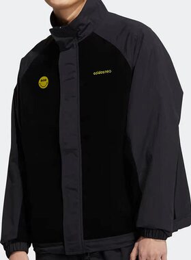 Adidas/阿迪达斯正品Neo 新款男子运动立领夹克外套H58046