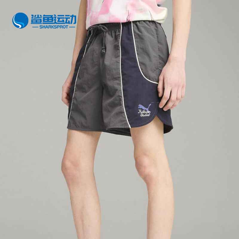 Puma/彪马正品五分短裤新款男女同款亲肤经典休闲短裤629514-78