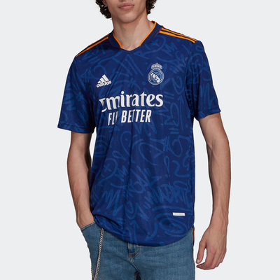 阿迪达斯男士足球运动球衣