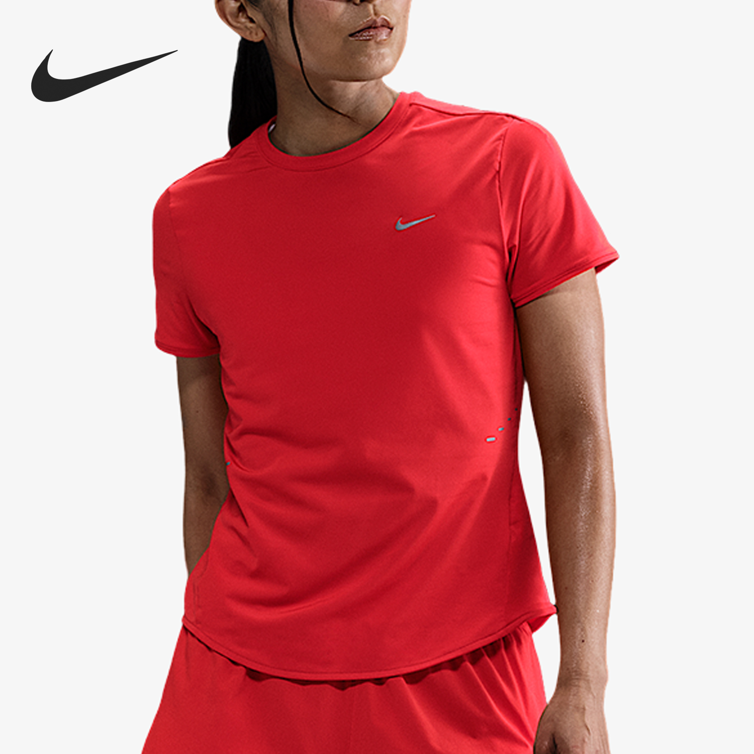 Nike/耐克正品Dri-FIT女士跑步运动圆领透气短袖HM9699-696