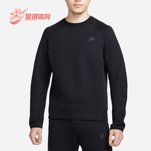 Nike/耐克正品TCH FLC 男士针织圆领运动经典休闲卫衣FB7917-010