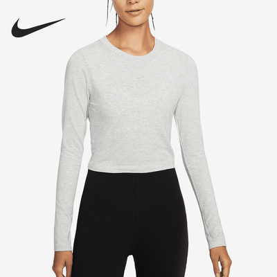 耐克女士经典简约长袖T恤