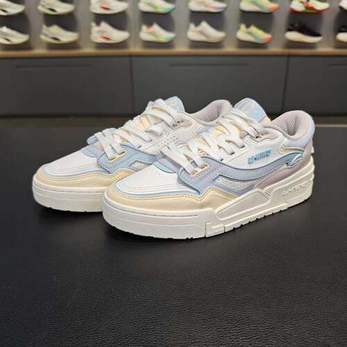Lining/李宁正品001 BTC女子时尚百搭舒适系带运动休闲鞋AGCS024